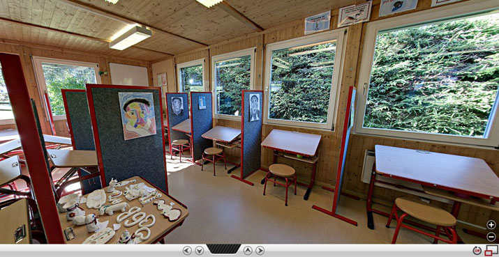 music room at La Garenne International School