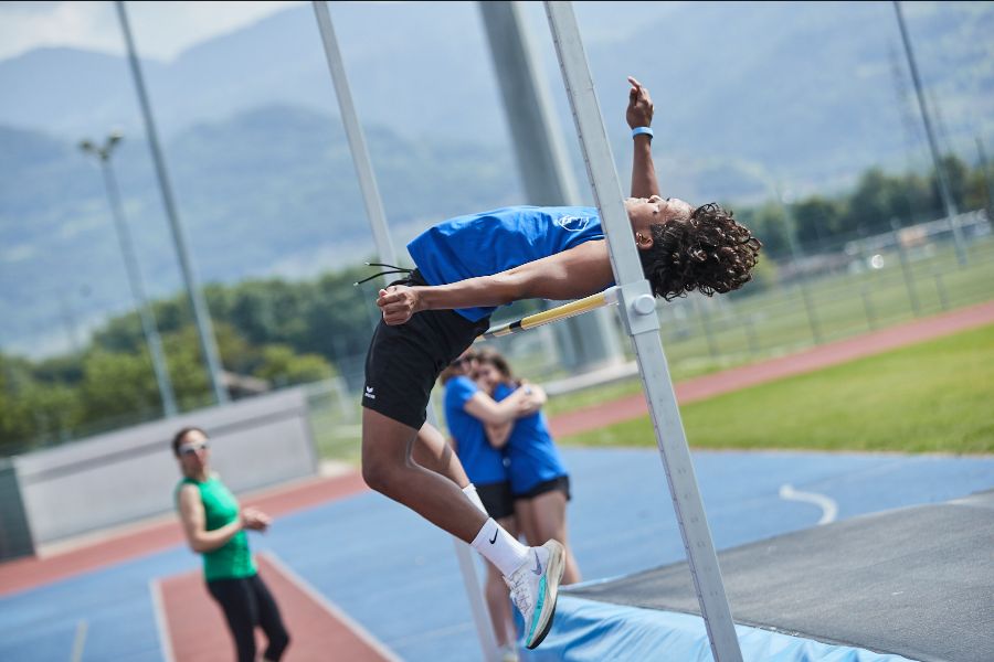 high jump