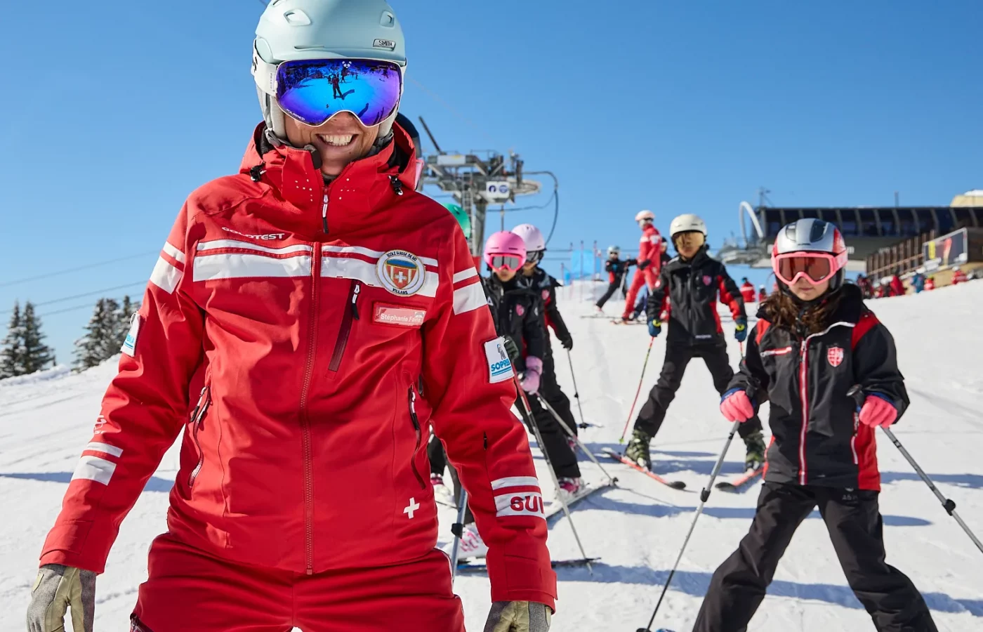 LA GARENNE WINTER CAMP TEACHER SMILE at La Garenne International School