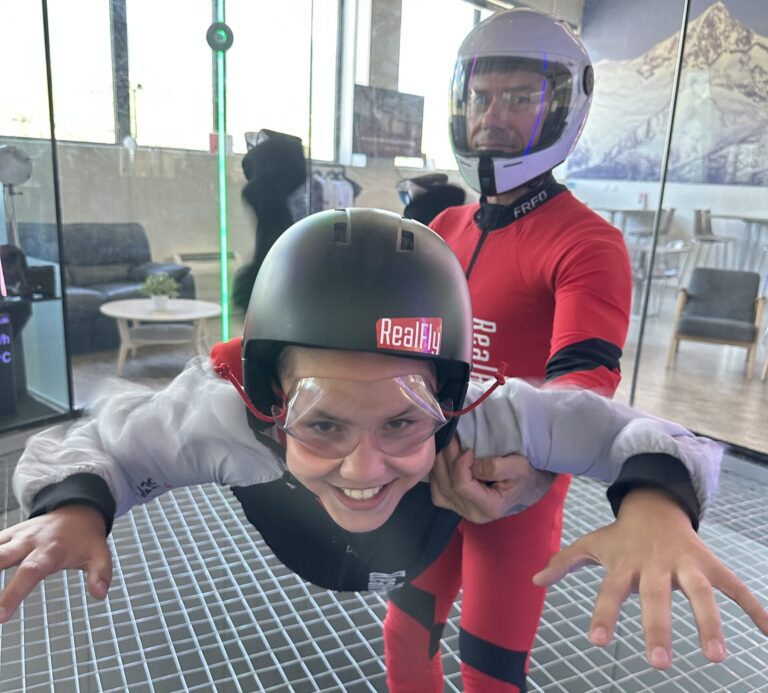 Indoor Flying at La Garenne